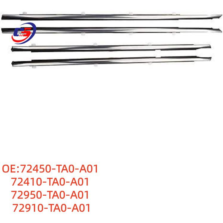 08-13 Accord Auto Deur Buitenglas Afdichtingsrubberstrip 72410-TA0-A01