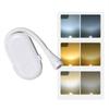 Clip Desk Lamp Rechargeable LED Small Light Clamp-On Traveling Studying Reading Desktop Lamp Home Appliance For Girls Adults