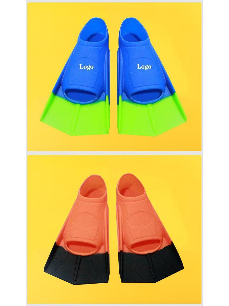 Professional Silicone Non-Slip Swimming & Diving Fins for Adults & Children, Ideal for Training