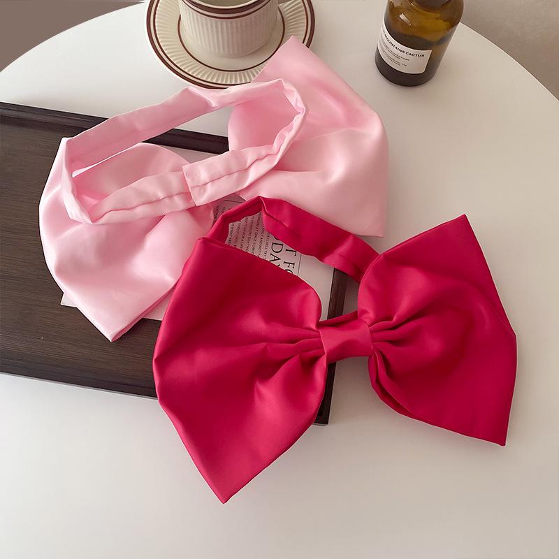 Extra Large Sweet Tom and Jerry Bow Necklace Hairband - Fairy Temperament Women's Headwear Photo Props