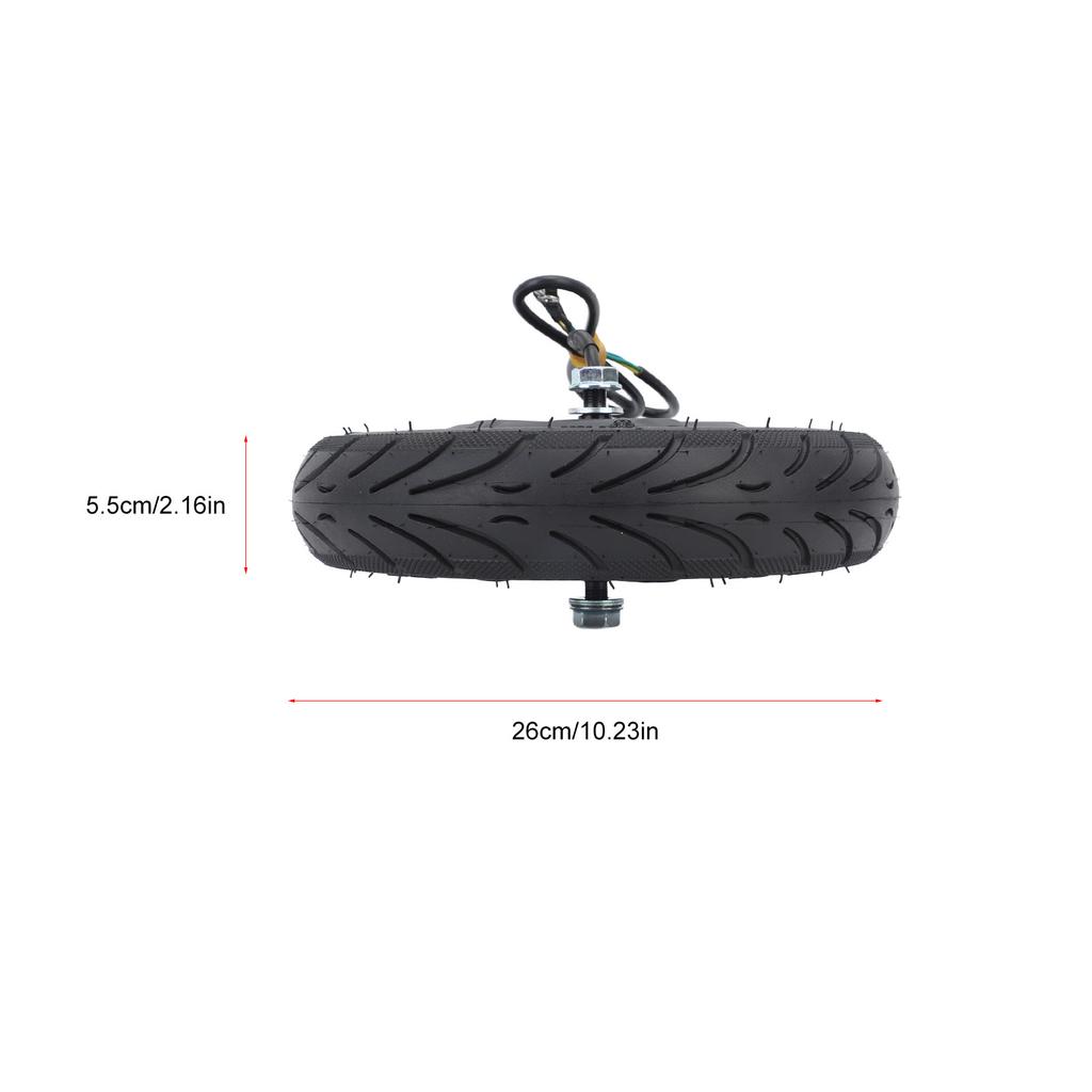 36V 300W Electric Scooter Hub Motor Aluminum Electric Scooter Hub Motor Replacement for Ninebot F30 Electric Scooter