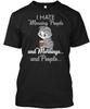 Katze Morgenmenschen T-Shirt Hergestellt in den USA Größe S bis 5XL