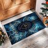 Manchester City Printed Flannel Area Rug Non Slip Soft Polyester Floor Carpet Indoor Decor Mat for Bedroom Living Room Sofa