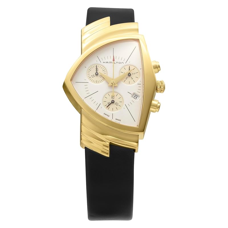 

[Hamilton] watch Ventura Ventura silver dial stainless steel sapphire glass quartz Quartz 5 ATM water resistant 35MM Switzerland Watch H24422751 men s