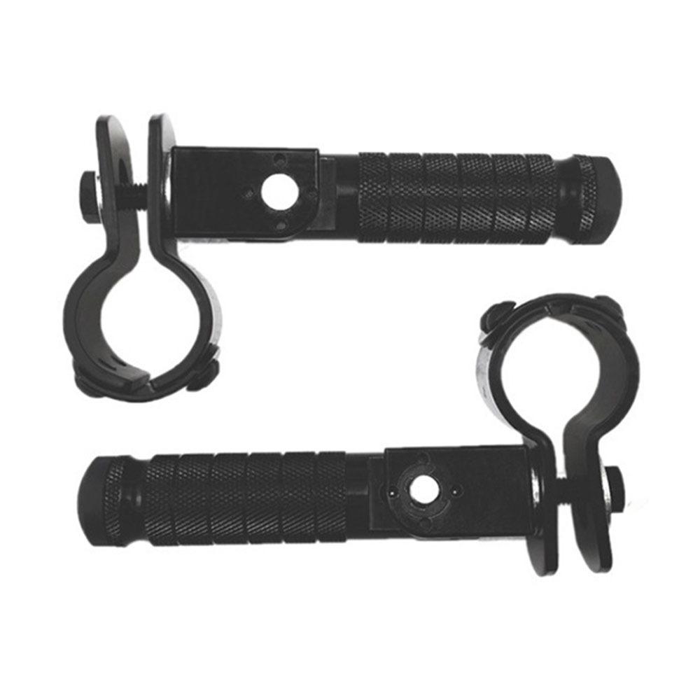 NEW Aluminum Alloy Motorcycle Footpegs Folding Universal Offroad Footrests Durable Rear Pedals Set Motorcycle Accessories