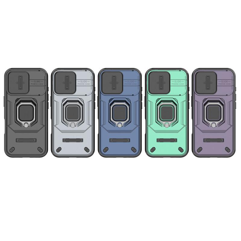 For iPhone 17 Case iPhone 17 Cover Slide Camera Protector Holder Bumper Protective Phone Cases For iPhone 17 Air Pro Max Funda