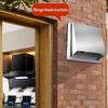 Wall Air Vent Outlet Stainless Steel Extractor Fan Vent Cover Ducting Ventilation Exhaust Grille Cover Easy To Install