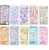 Rignrtim Sticker Set of 10 Sheets Kids' Smartphone Case Decoration Notebook DIY Gift Easy To Peel
