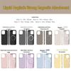 Kryt z tekutého silikonu pro iPhone 17 Pro Max s velkým otvorem a neviditelným magnetickým nabíjením - Kompatibilní s Apple 16, Odolný proti pádu, Nový.