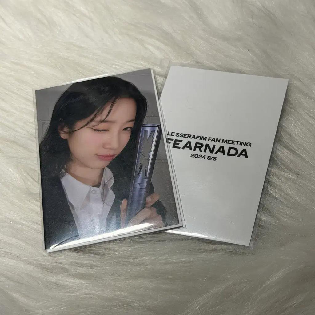 LE SSERAFIM 3-Piece Set FEARNAD Fan Meeting 2024 Official Photocard