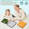 Tapetes Sensoriales, Juguetes Sensoriales de Pared, 12 Baldosas Sensoriales Texturizadas con Cuerda para Colgar en la Pared, Juguetes Sensoriales para Bebés con Autismo, Tapetes de Juego Táctiles