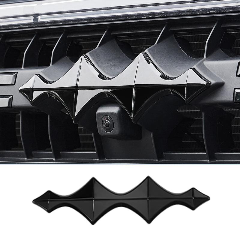 Für Equation Leopard 5/8 2024 2025 Auto Schwarzes Emblem Auto Logo Vorne und Hinten Externes Zubehör