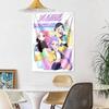 Kpop Demon Hunters Custom Your Name Wall Decor Tapestry Art For Pet Memorial Birthdaywedding Party Backdrop Family Gift