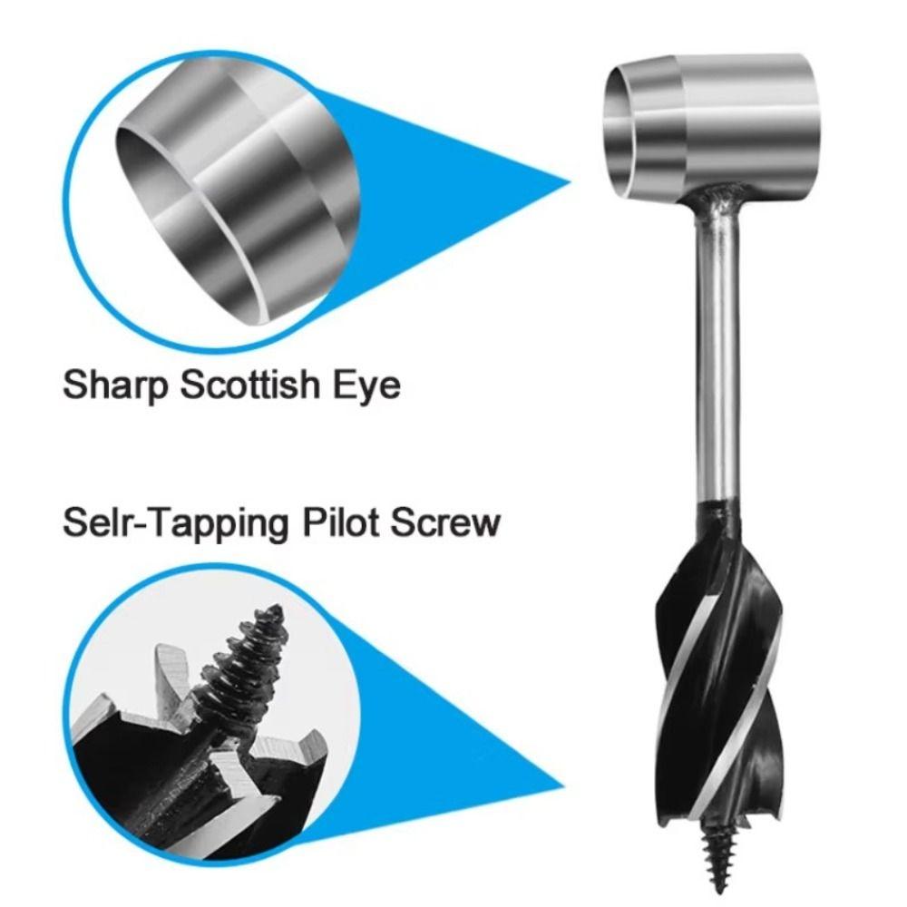 Hand Drill Outdoor Carpenter Drill Bits Portable Manual Auger Drill Survival Woodworking Tool