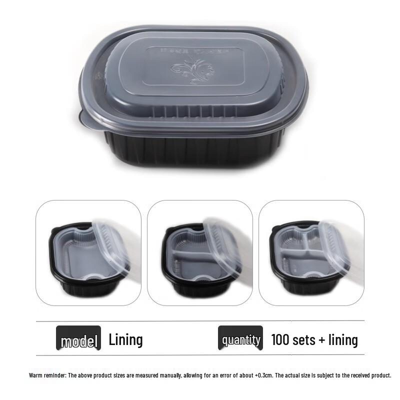 

Disposable Divided Lunch Boxes with Lids