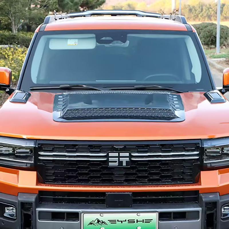 Jetour G700 Hood Protector: Black Warrior Guard Against Sand & Stone