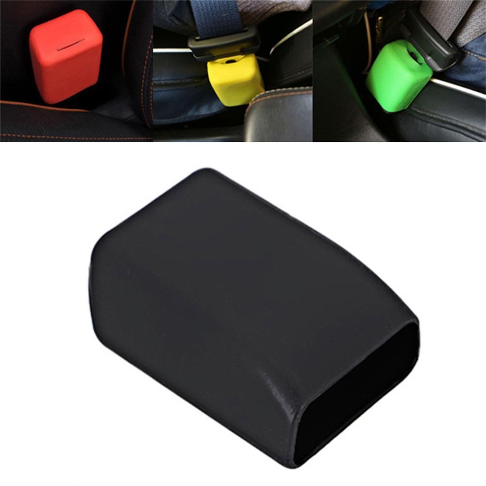 Silica Gel Car Seat Belt Buckle Cover Anti-Scratch Protective Case for All Cars