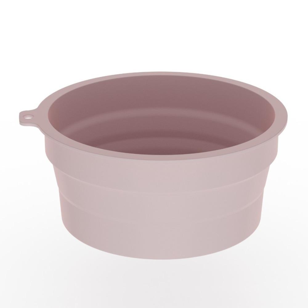 

Built-in Ice Tray Collapsible Facial Bowl Soft Cooling Washbasin for Skin Tightening рожевий