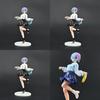 Exquisite Rem Anime Figure From Another World In Beautiful Blue And White Skirt