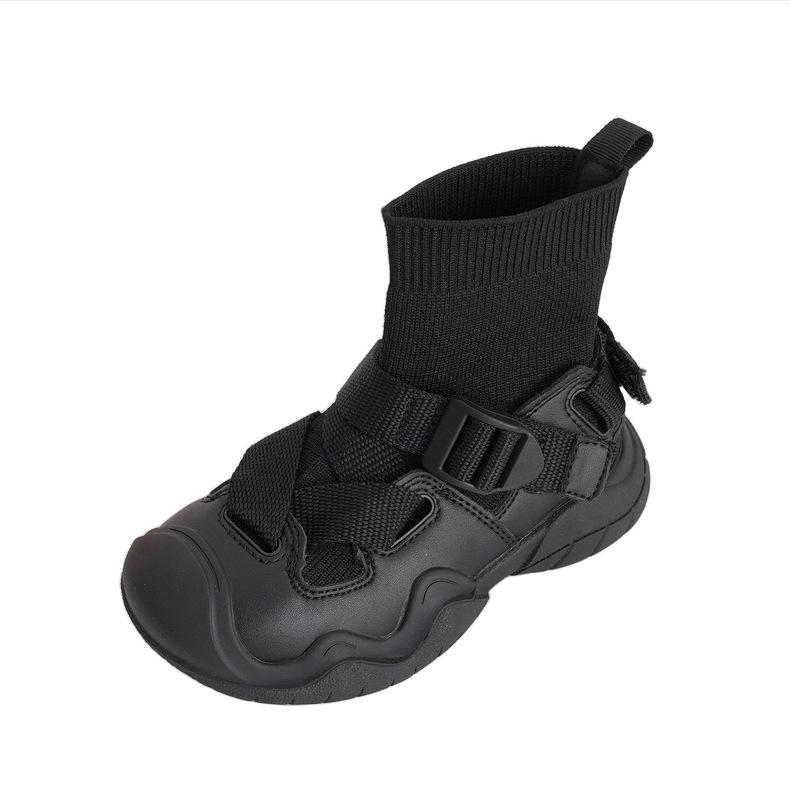 ins niche students [flying knitted cream shoes] autumn new boys and girls mountain high-level players series 237797