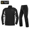 SULAITE Motorrad-Regenanzug Set Wasserdicht Ganzkörper Separate Regenjacke Hose Mit Versteckten Überschuhen Für Erwachsene Fahrer