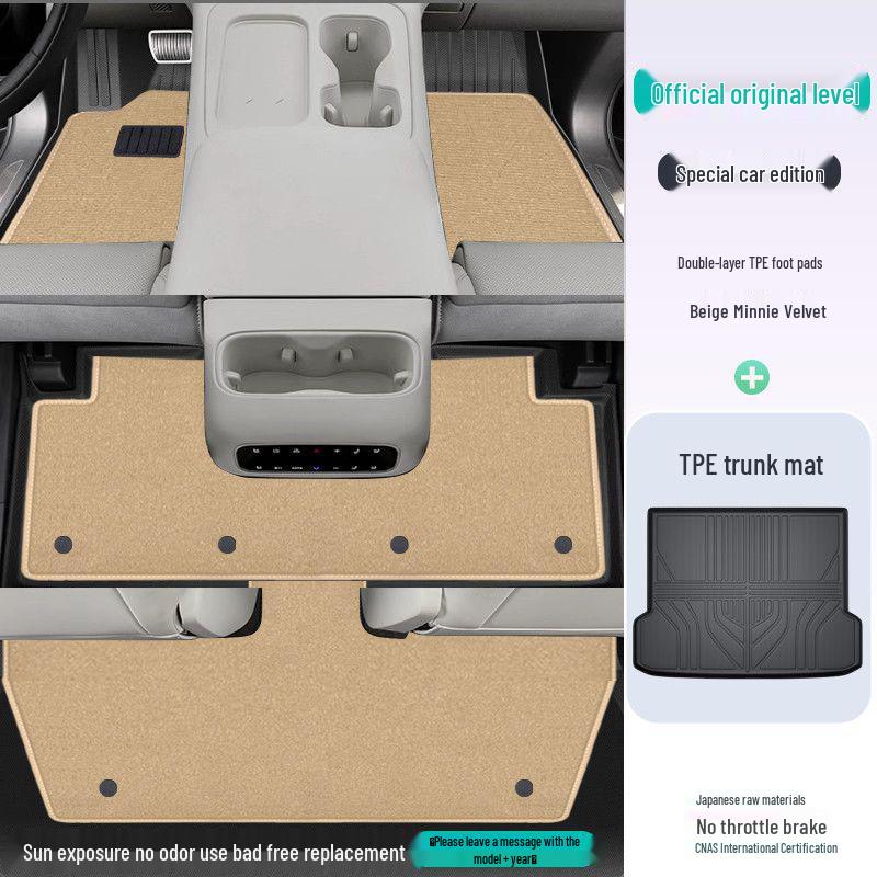 Honda CR-V TPE Floor Mats - Custom Fit for 26 Models with Thickened Carpet