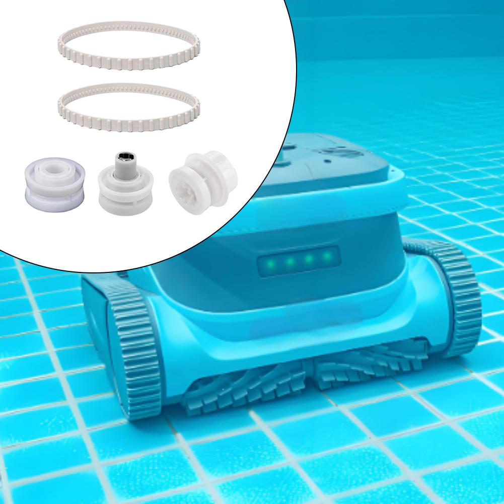 Pool Cleaner Parts Drive Belt Kit Pool Maintenance Smooth Operation Plastic And Rubber Construction For SharkVac Pool Cleaners