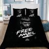 Anuel AA Duvet Cover Pillowcase La Muerte Bedding Set Adult Boy Girl Bedroom Decoration Children Single Double Large Size