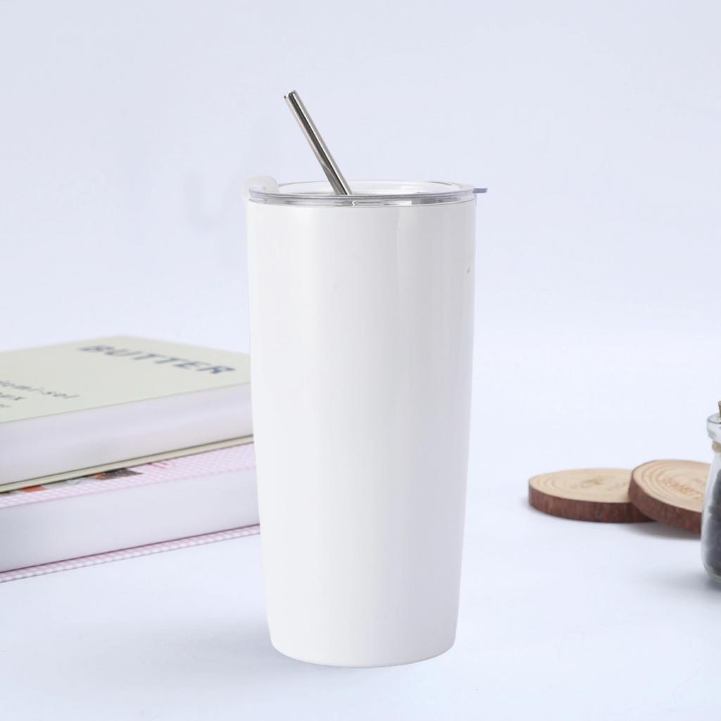 MYEEDA Tumbler with No Tumbler with Stainless Vacuum Coffee Large Coffee Water Cold Long Time Hand Washable Water Convenience Store Coffee Wide Vacuum