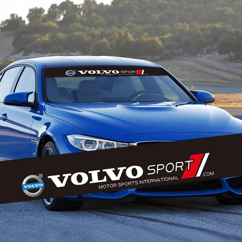 Car Windshield Sticker Waterproof Decor Decal Auto Styling Accessories For Volvo XC60 XC90 V40 V60 S60 V50 V90 S80 C40 XC40 V70