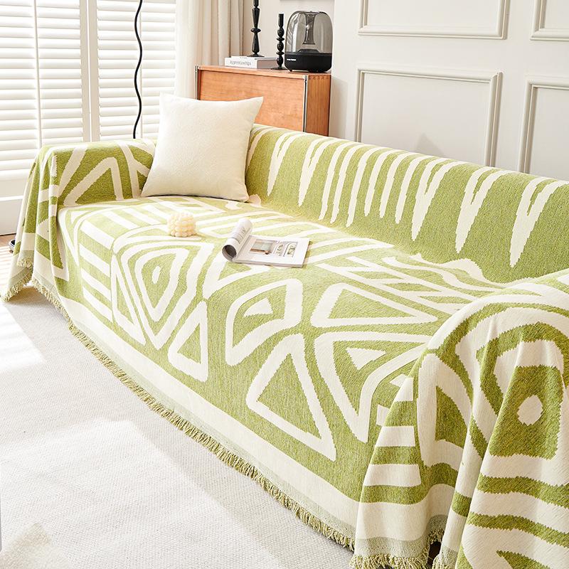 Chenille Sofa Towel Full Cover Cloth Thickened Anti-Scratching All-Inclusive Universal Sofa Cover Dustproof Four Seasons Universal Blanket