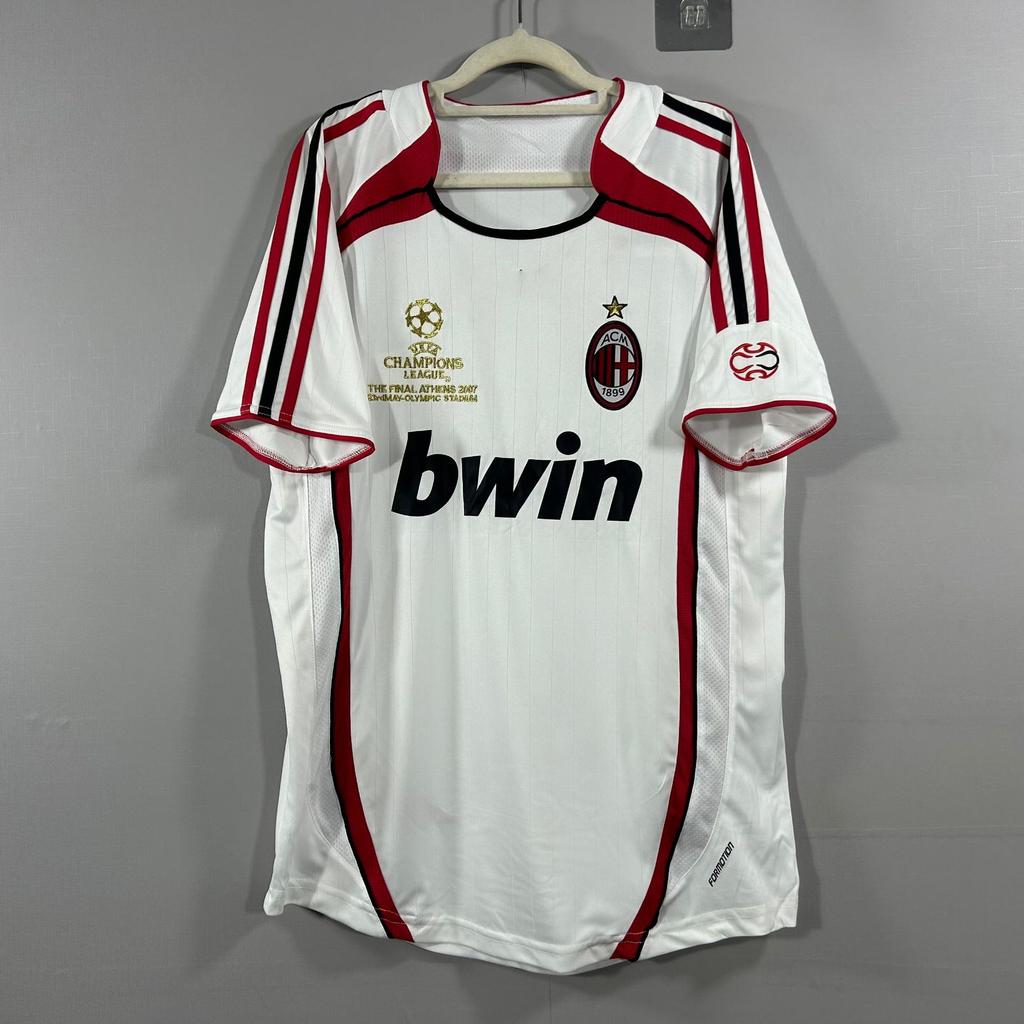 0607AC Milan No. 22 Kaka Retro Style Star Barcelona Santos Brazil Short-sleeved Football Clothes