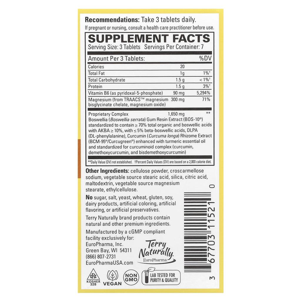 Curamin®, Headache & Pain Relief, 21 Tablets