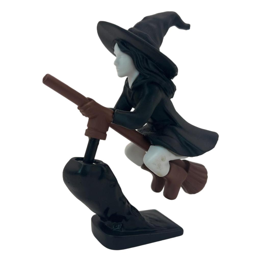 Halloween-Hexe Harz Auto-Schmuck Armaturenbrett-Figur für Auto-Innenraum-Dekoration