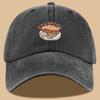 Cevapcici Food Print Baseball Cap for Unisex Women Casual Adjustable Cotton Dad Hat for Outdoor Daily Wear
