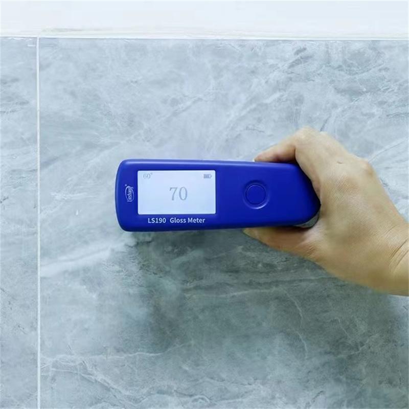 Linshang LS190 60 Degree Digital Sheen Glossmeter Gloss Meter Tester Checker Unit 0-200GU for Car Paint Marble Paper Plastic