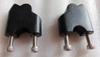 Handle Bar Riser Angled Mount Clamp Set For Royal Enfield Interceptor 650 @Vi