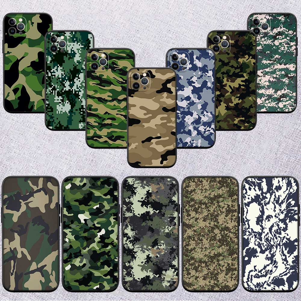 UP18 Camouflage Phone Case for OPPO A40 A60 A80 A15 A16 A16K A12 A17 A17K A54 A54S A53 A53S A55 A56 A57 A98 F23