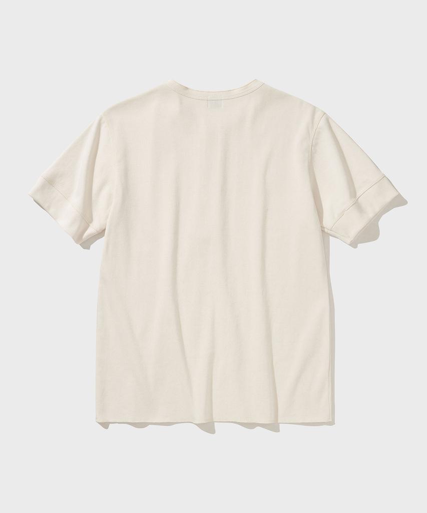 VDR Bikers Henly Neck T-Shirt [Vanilla]
