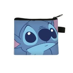 New Stitch Stitch Animation Peripheral Children'S Change Bag Portable Card Bag Coin Key Storage Bag
