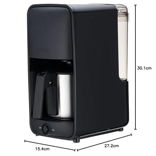 TIGER Coffee Maker Shower Drip Type 0.81L 6 Cups Black ADC-N060K