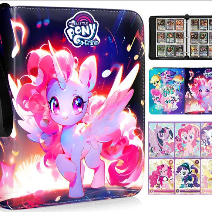My Little Pony Zippered Trading Card Binder - Four and Nine-Pocket Album