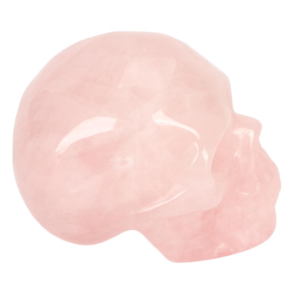 2 Inch Crystal Skull Head Hand Carved Polished Carving Skull Statue Miniature Skulls Ornaments for Meditation Relaxing