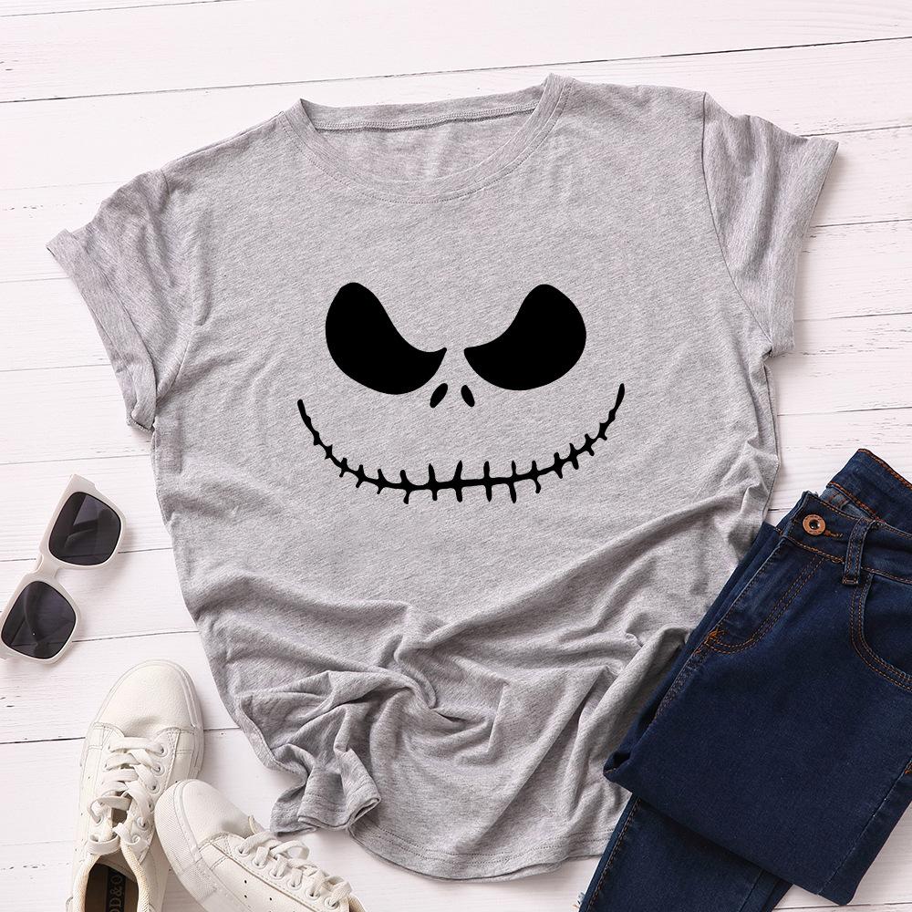 Women Men Cotton T Shirt Round Neck Short Sleeve Tee Fashion Black White Top Comfortable Soft T-Shirts