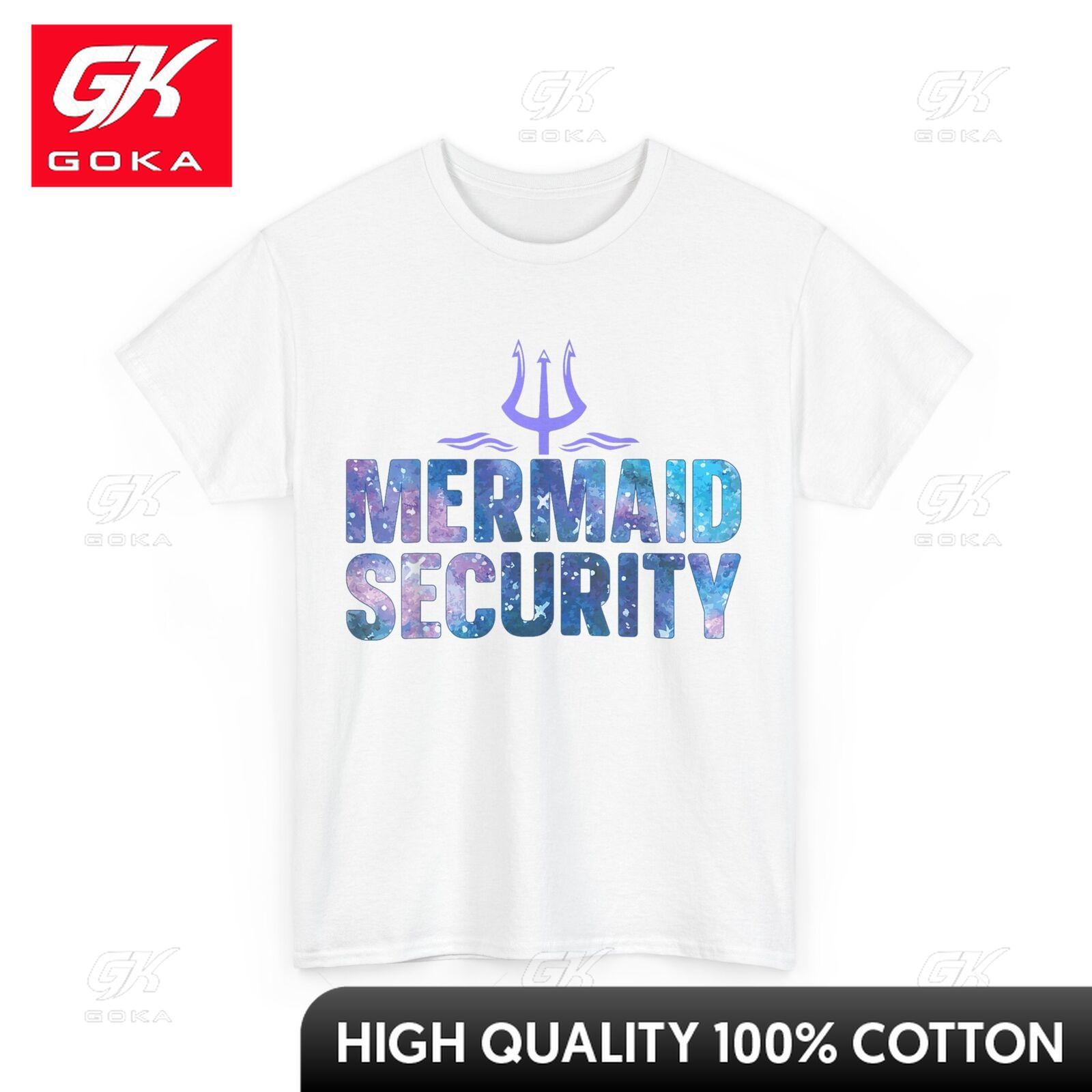 

Mermaid Family Matching Dad Unisex Tshirt T Shirt Pure Cotton Weekend Outfit Novelty Print Lightweight O Neck Creative S