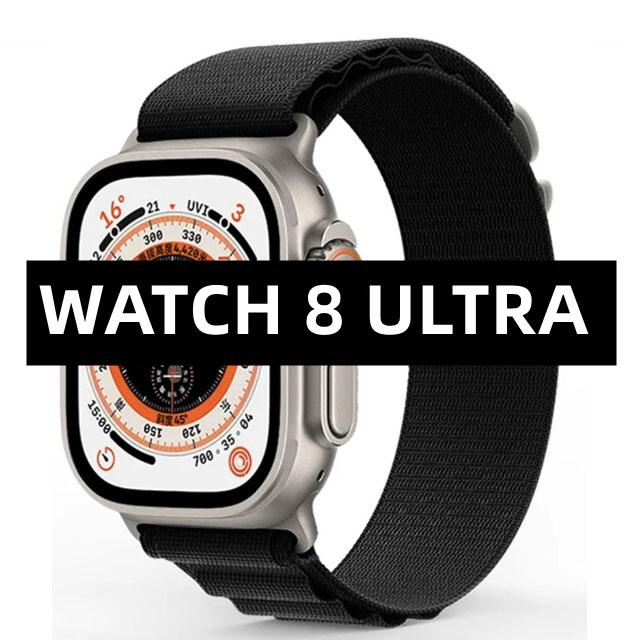 Watch 8 Ultra Smart Watch Men Gps Nfc Series8 Smartwatch Waterproof Sport Mode Fitness Wireless Charging Watch For Apple Watch