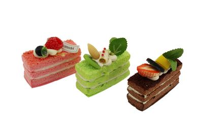 This Set of Three Delicious Cake Food Models from Speed Mao Can Be Used for a Variety of Including and Decorative Purposes, Photography, Displays,