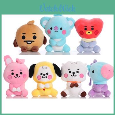 Plush Toy Bt21 Stuffed Doll Tata Mang Chimmy Rj Koya Cooky Shooky Van Bts Kpop