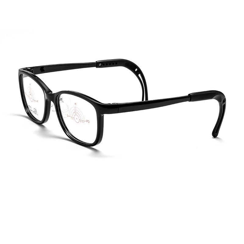 Adjustable Silicone Temple Myopia-Preventive Glasses Frame for Boys & Girls