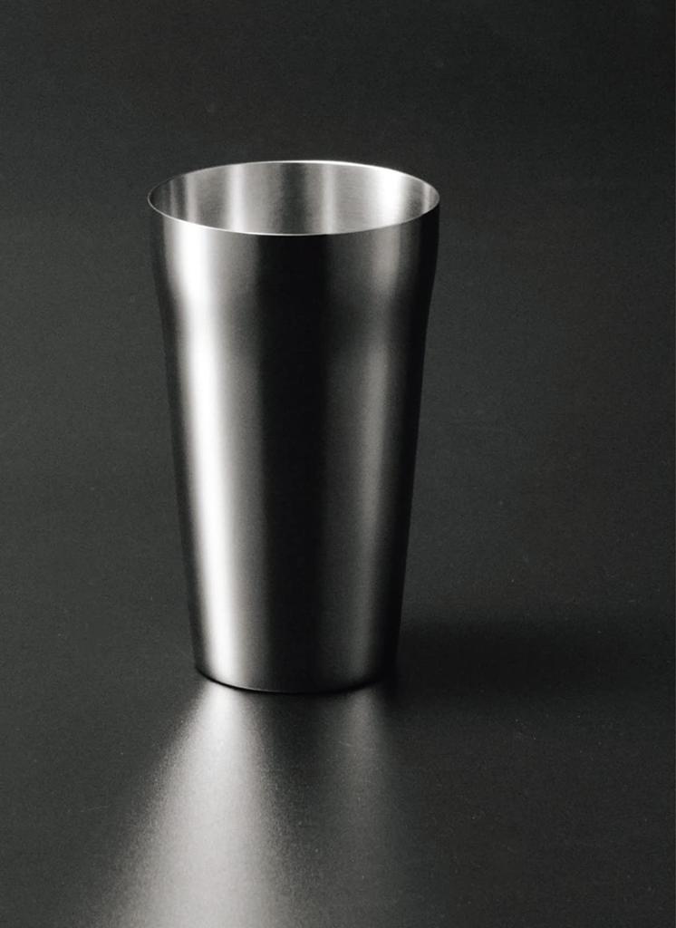 Takei Kibutsu Seisakusho Stainless Steel Tumbler, 77 x H130mm, FM-108, Set of 2